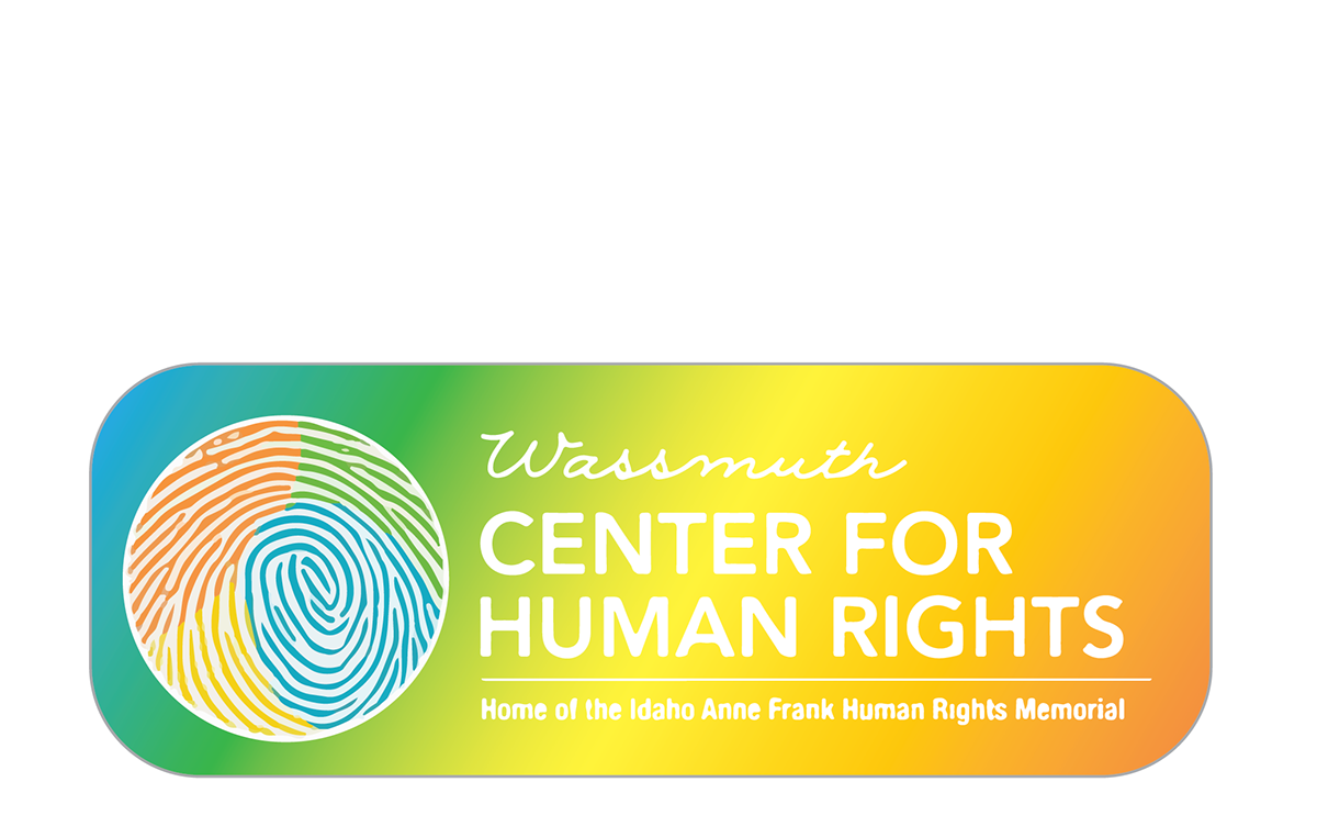 Human rights Idaho boise udhr Wassmuth Center exhibit public art Education teaching tool