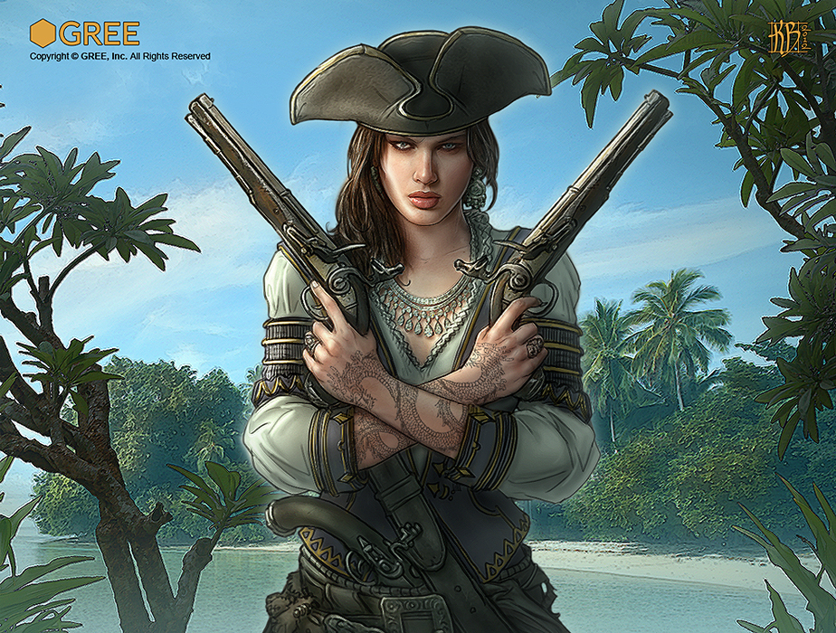 Kerem Beyit Gree Inc. Pirates Age Game Art  Character Design