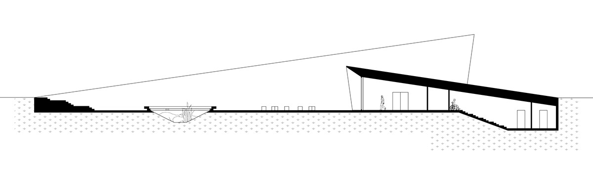 architecture concept exterior movietheater Render visualization