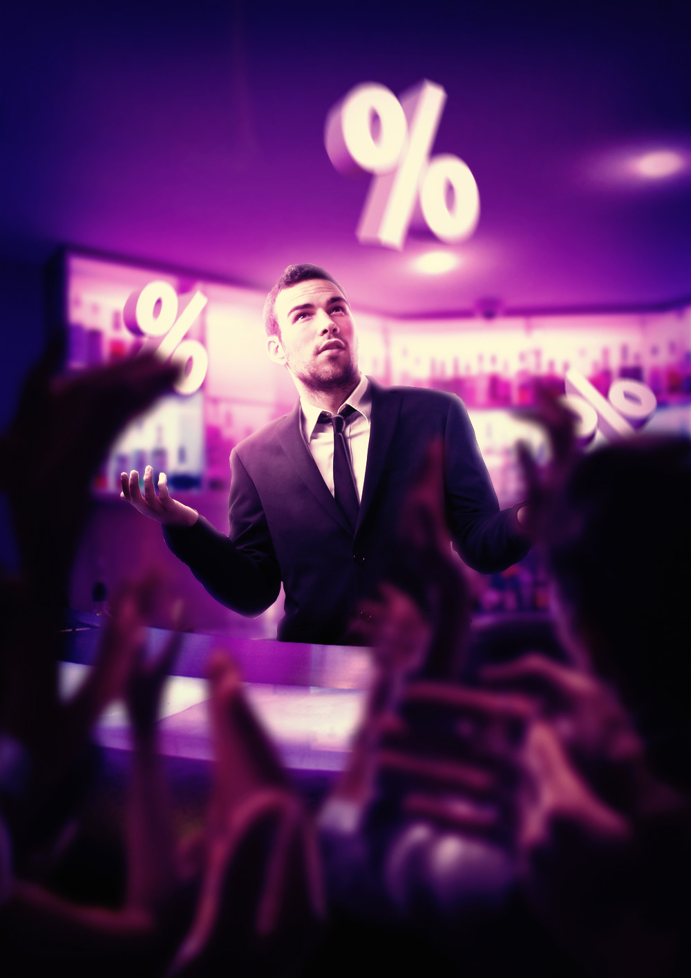 applause bar bartender business discounts interest purple sale