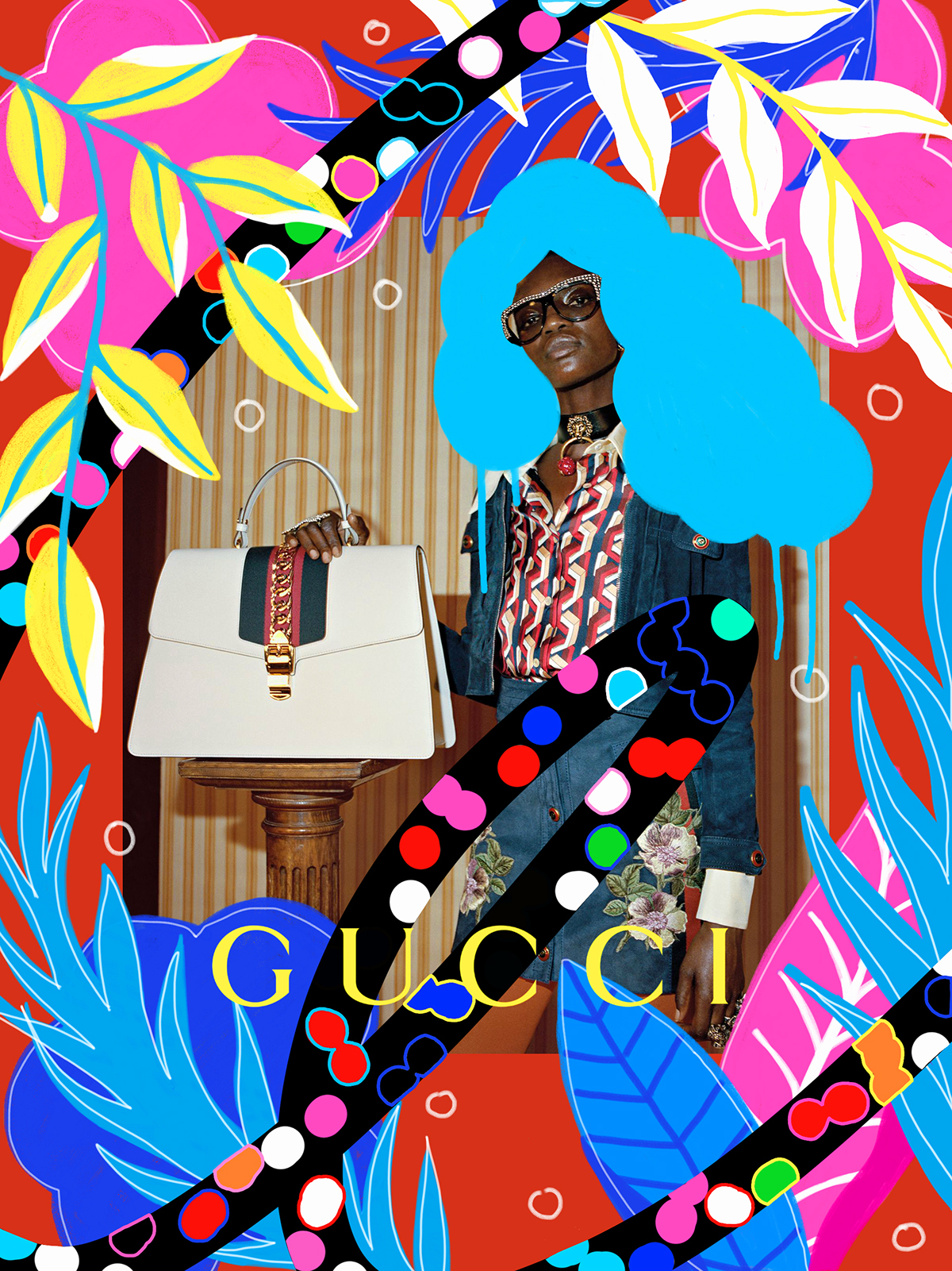 Gucci working site artwork on Behance