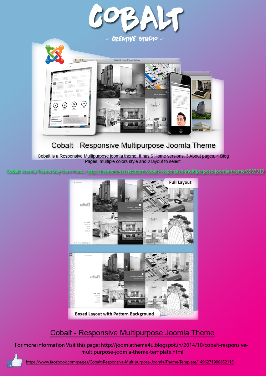 Cobalt Responsive Multipurpose Joomla Theme Responsive Multipurpose Joomla Theme