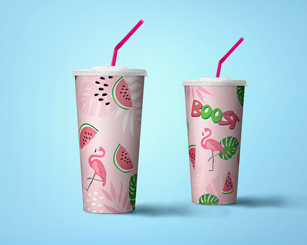 Boost Juice Cup I Alternative Design 