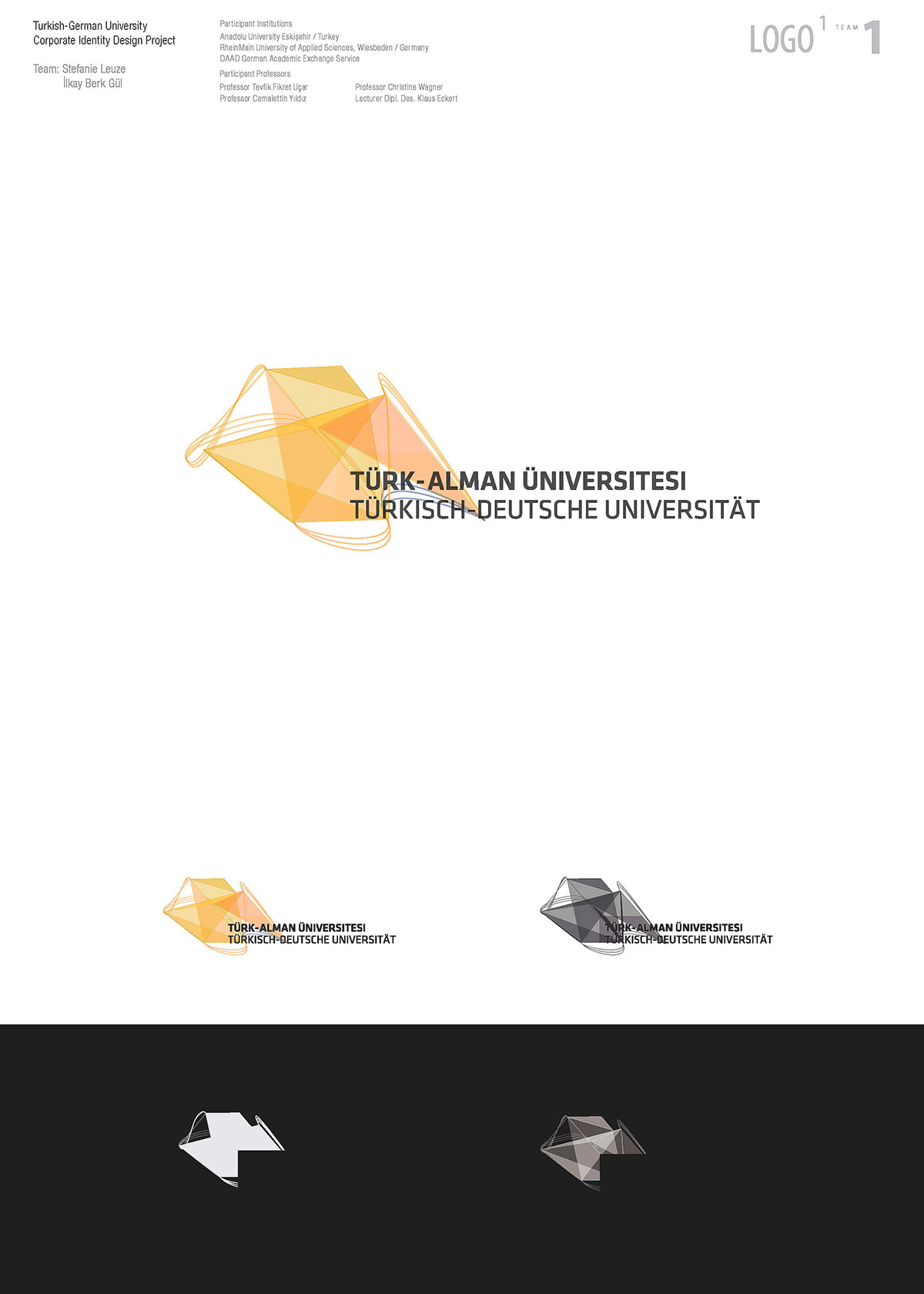 logo living University turkish german anadolu grafik