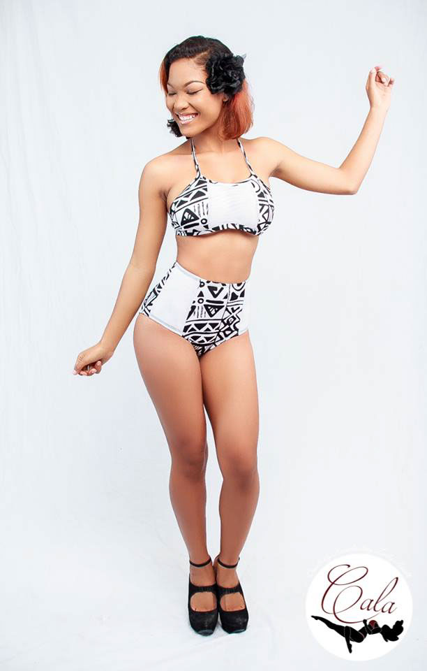 jamaica swimsuit Clothing model logo Logo Design