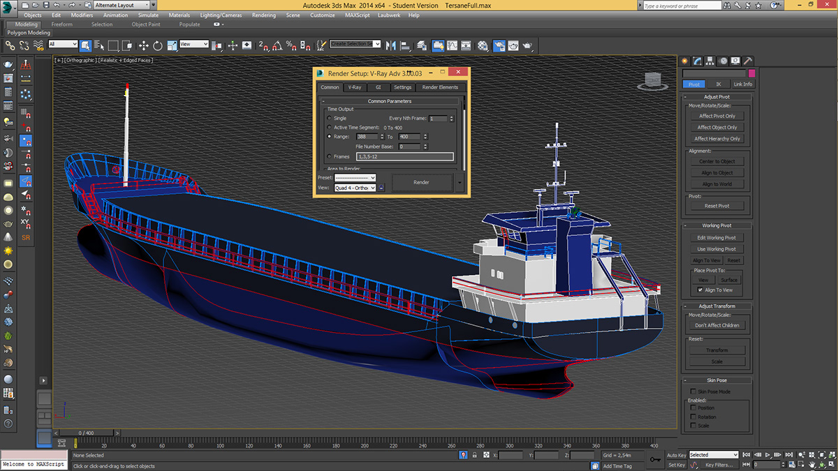 3dsmax 3ds max After effect premierre google eart cubase7 animations shipyard modeling