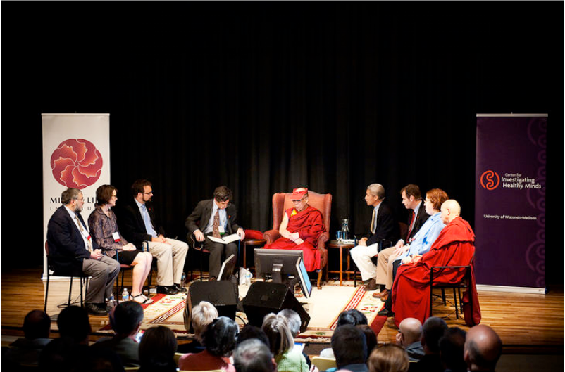 mindfulness Dalai Lama Event Neuroscience Philanthropy  Invitation