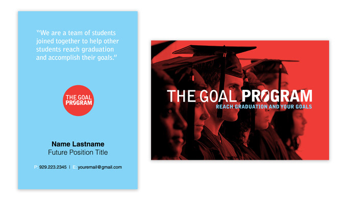Goal Program student design concept educational Education higher learning nonforprofit non-for-profit