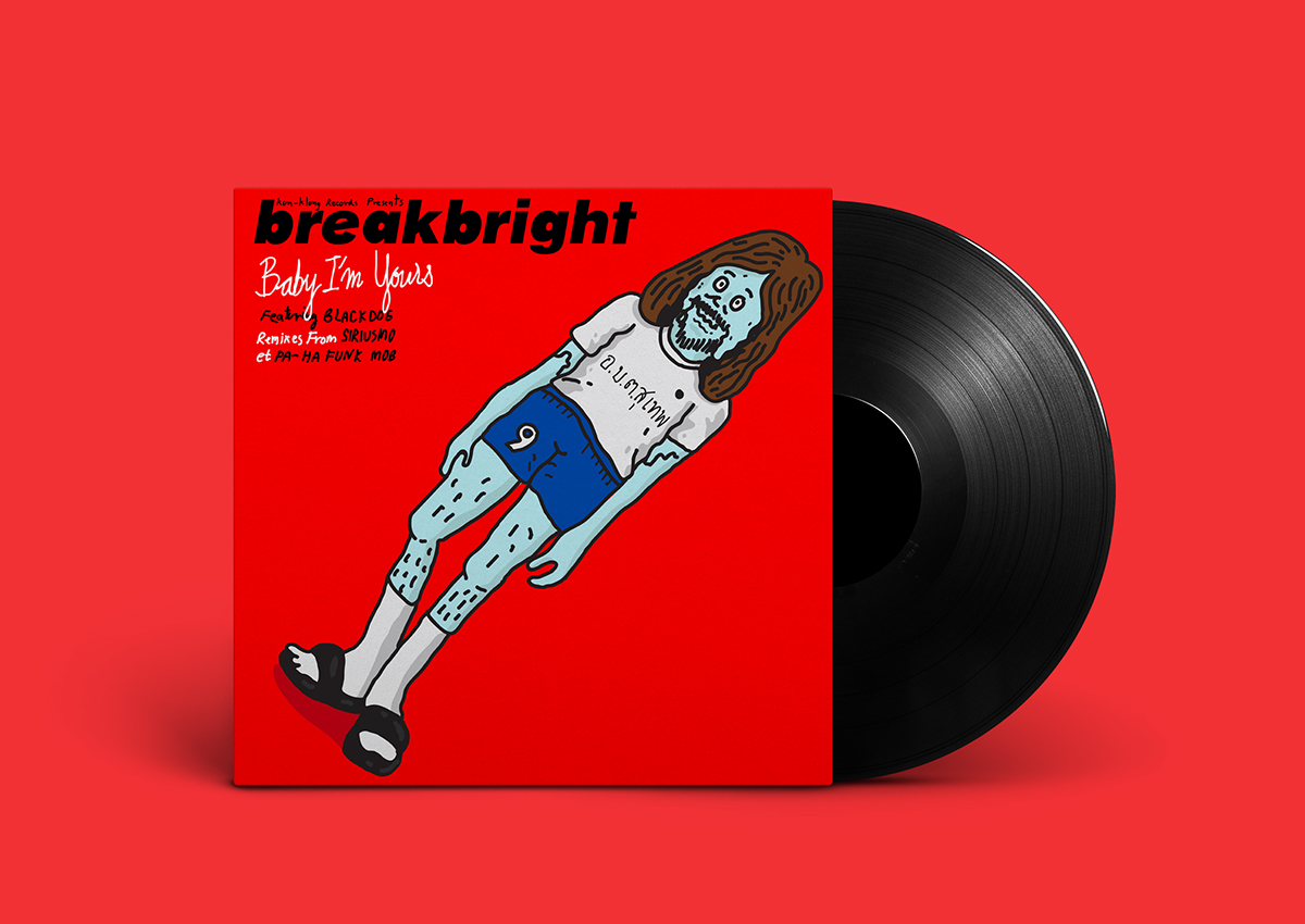 breakbot Parody synpop electronic Thailand graphicdesigner brightside Illustrator