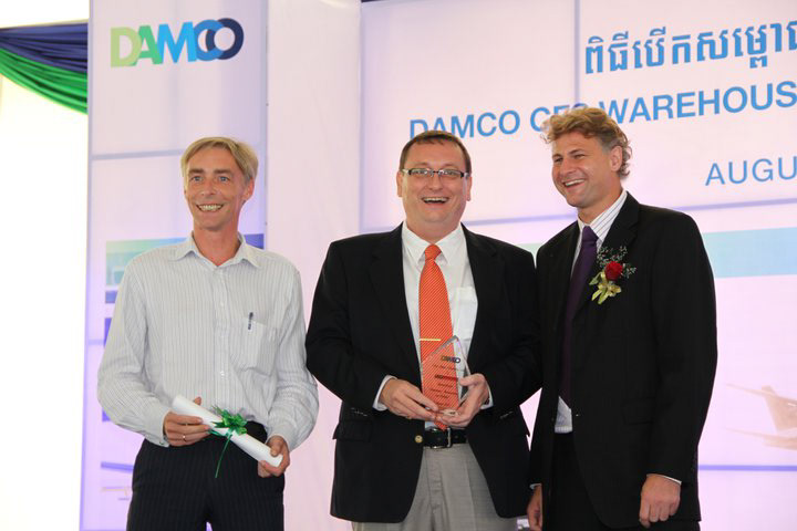 DAMCO CFS Warehouse Launch DAMCO Cambodia