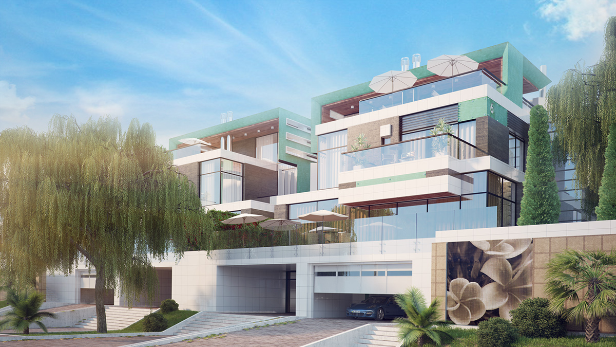 Integra integra-design design visualization real estate real estate promotion 3D vray 3dsmax Render modeling construction property development mayak village