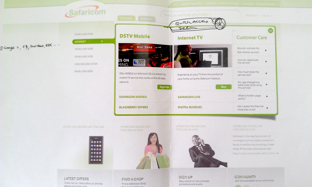 Safaricom nairobi kenya charle gichuki UI ux squad digital Possible Worldwide WPP scangroup MPESA