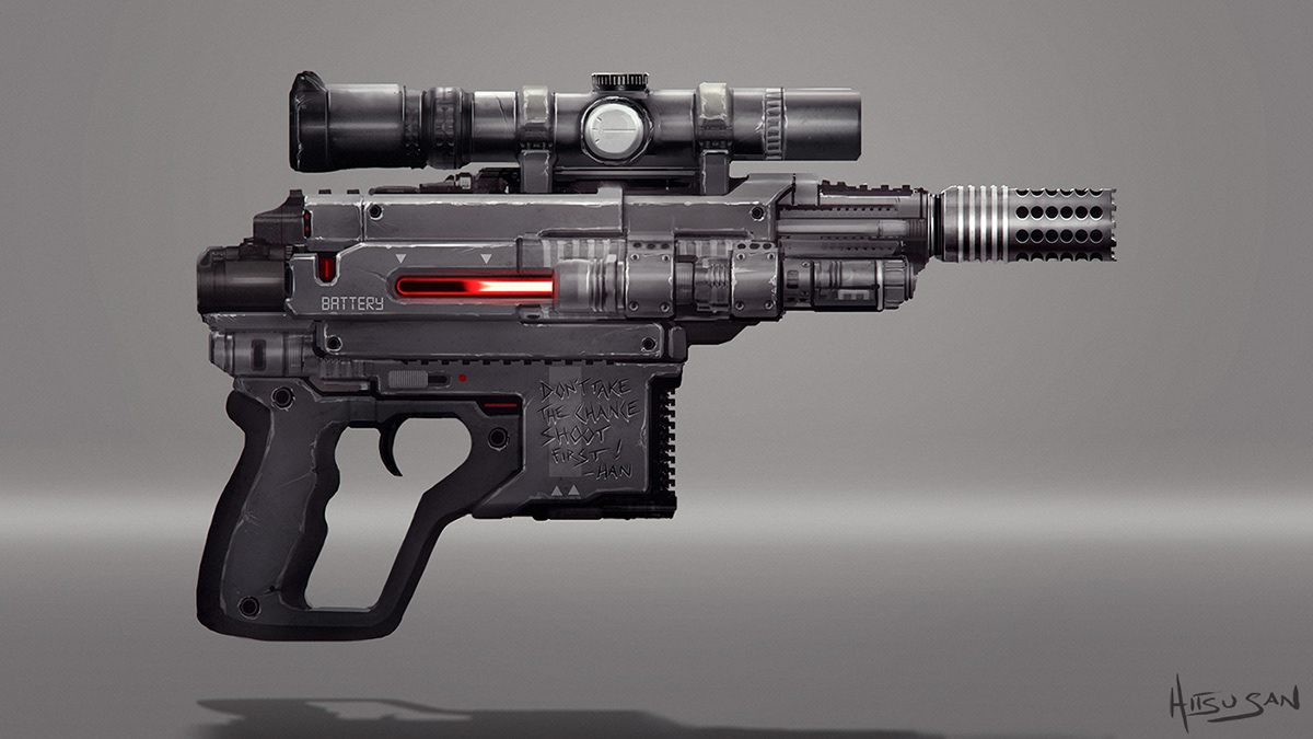 concept art conceptart game Weapon weapons design hitsu San