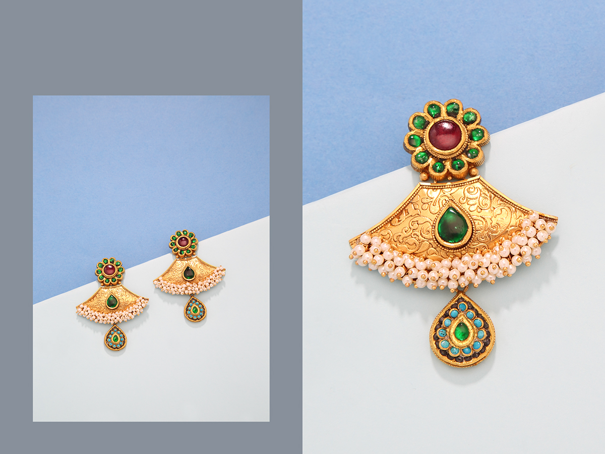 jewelry India asia God gold temple color shape happy feel diamond  traditional culture art design