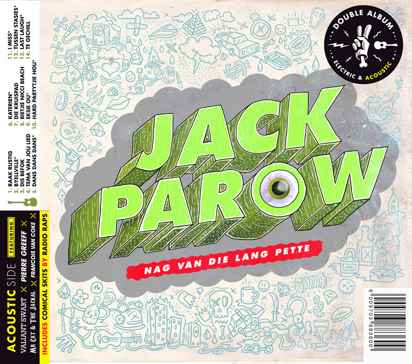 jack parow album art CD design collage Logo Design photoshop