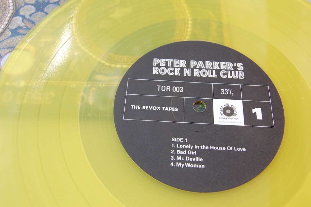 peter parkers rock n roll club music design Records LP vinyl sleeve 10"  