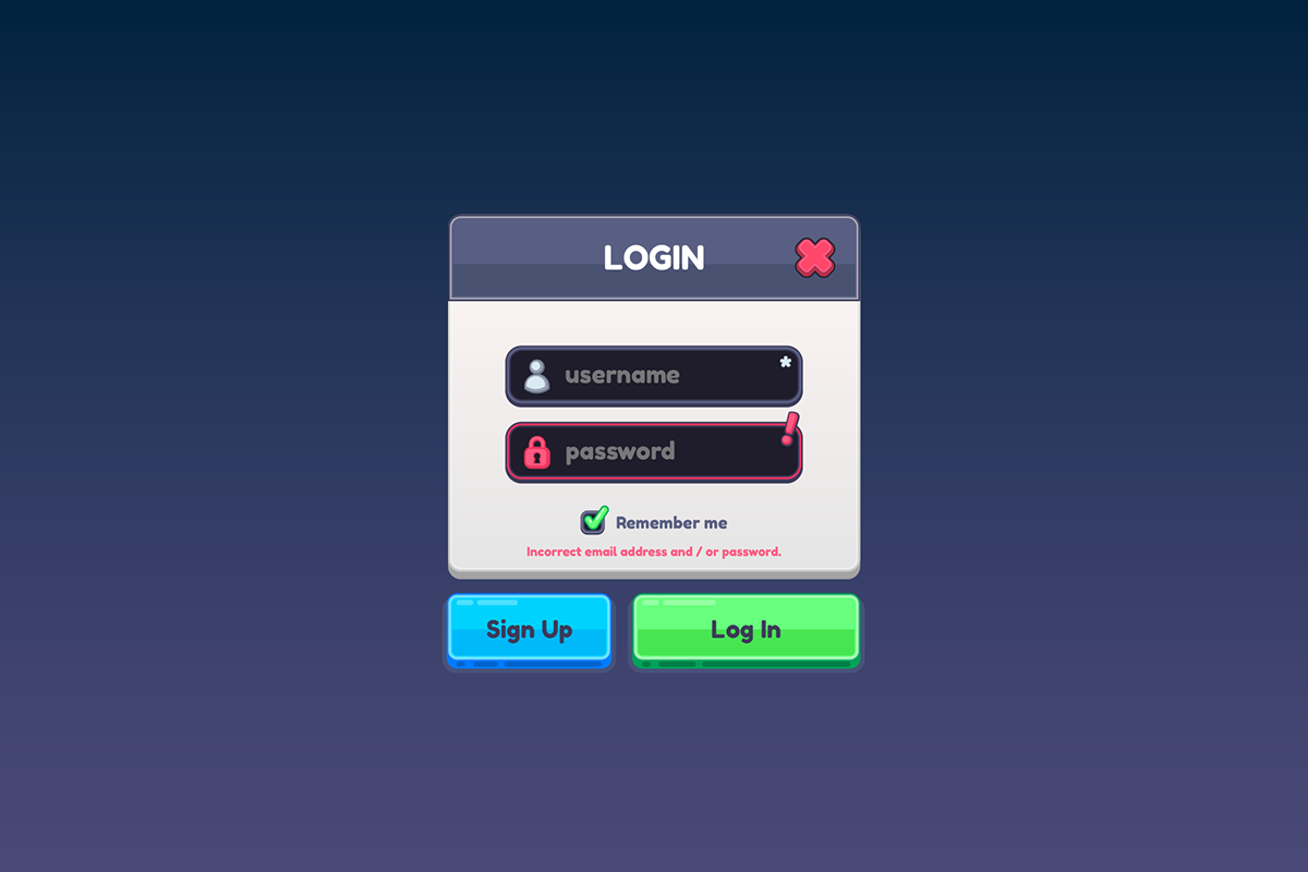 asset button design game GUI Icon UI unity ux
