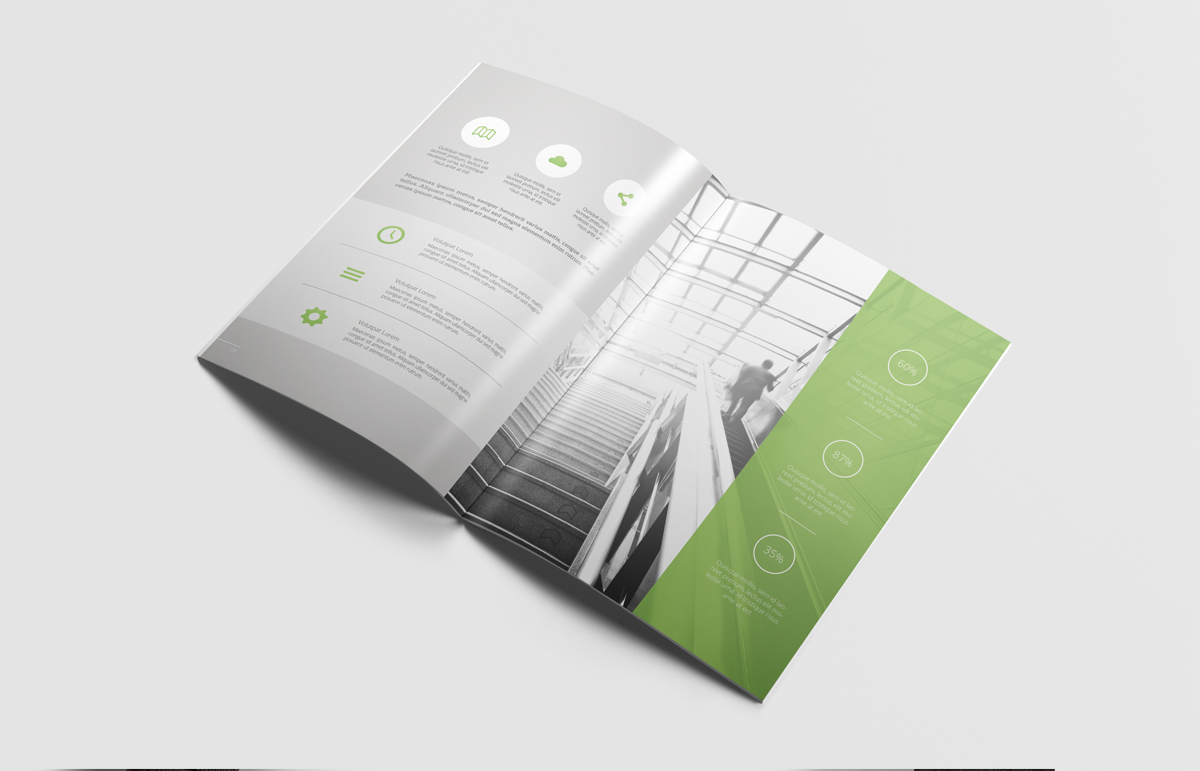 agency proposal ANNUAL annual report any color book brand guidelines brandbook brochure catalog clean corporate informational innd