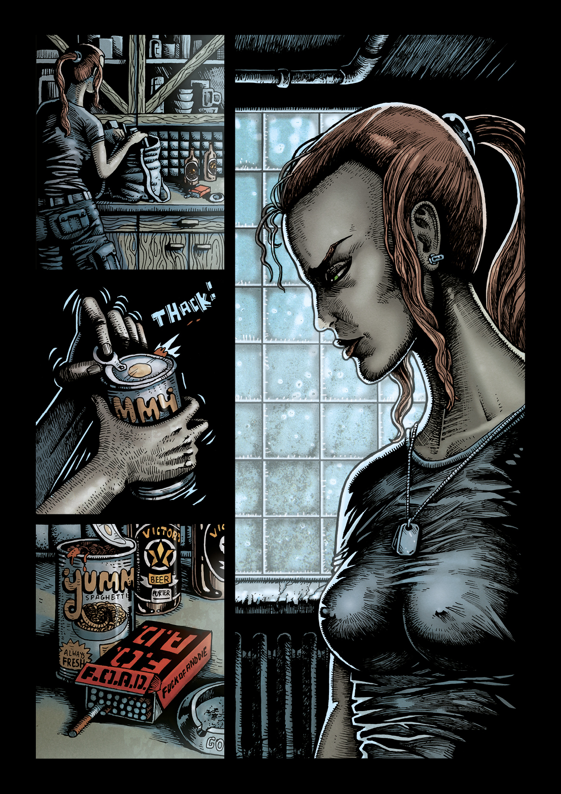 soldier sub zero comics Sciencefiction Graphic Novel comicbook city soldier sci-fi