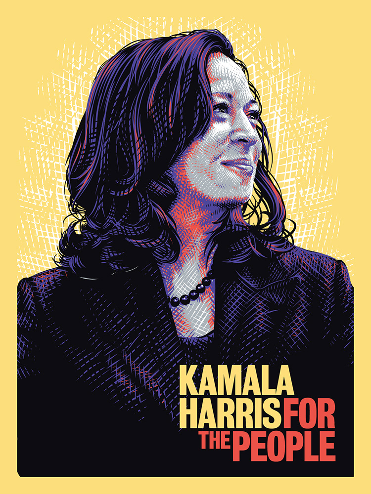 KAMALA HARRIS Vintage Election Poster and Printed Materials District Attorney Sa 
