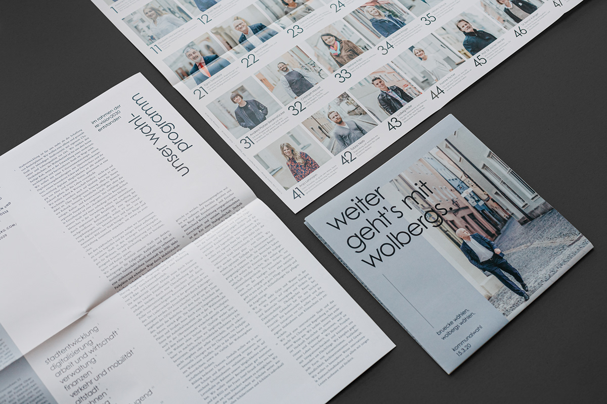 branding  Corporate Design politische Kampagne text Webdesign