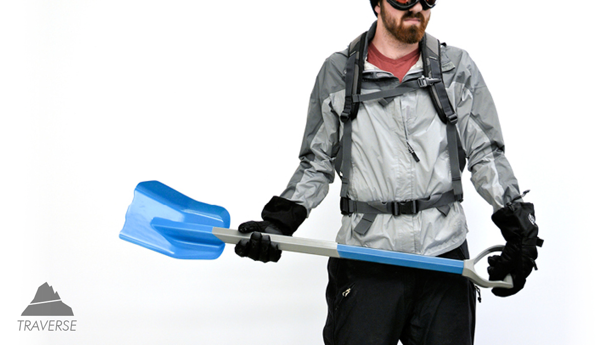 Adobe Portfolio Sidecountry Avalanche shovel snow Ski snowboard snowsport Pack backpack safety equipment