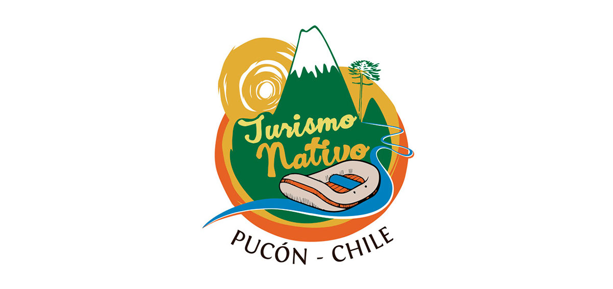 turismo aventura Turismo logo pucon araucania Temuco