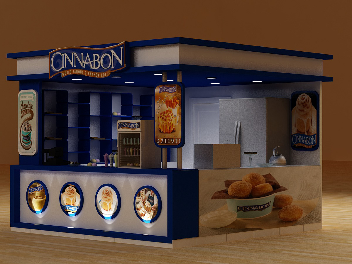 Cinnabon Booth 3x3