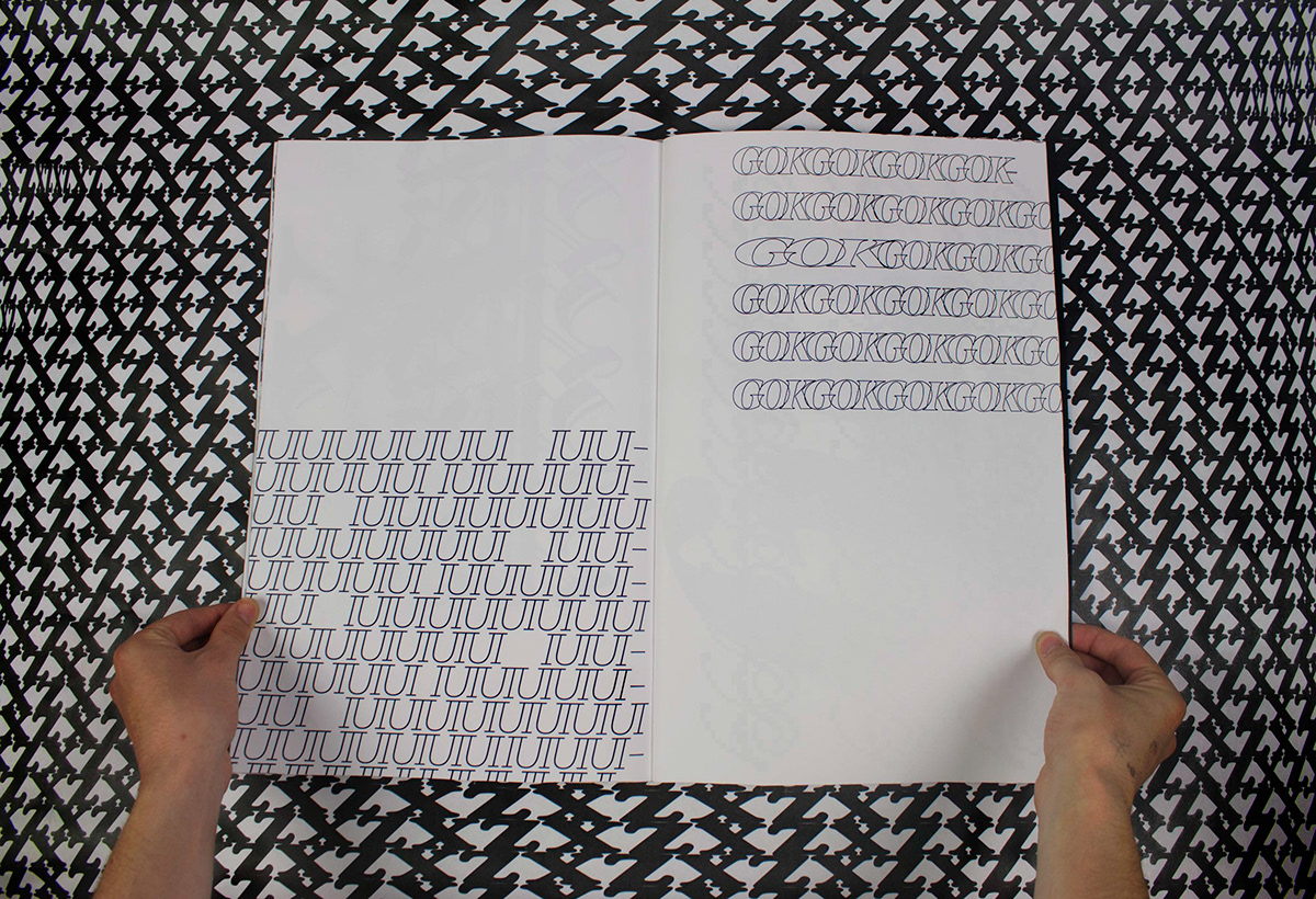 type Patterns blackandwhite book