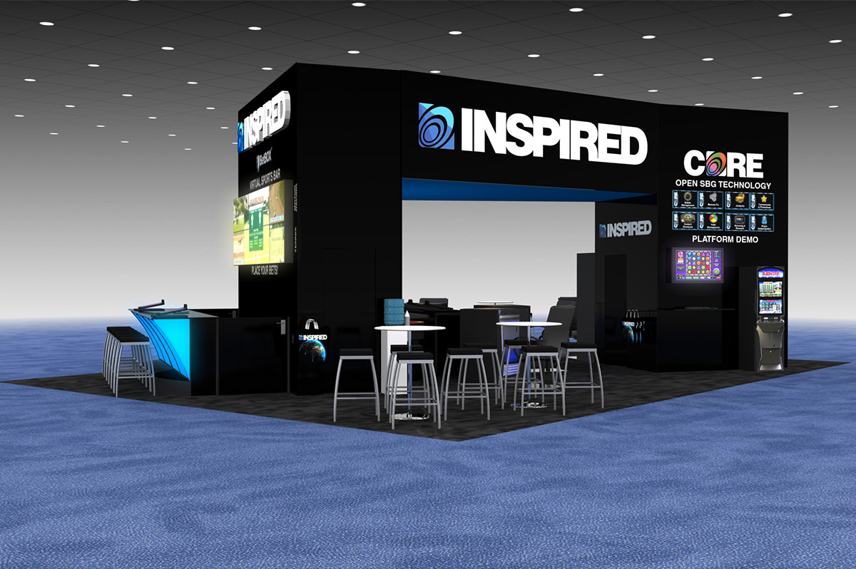 G2e Gaming exhibit booth Global