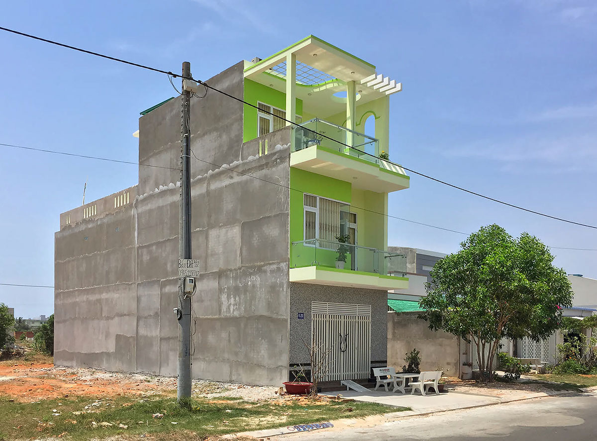 living house vietnam ho-chi-minh-city saigon asia architecture contemporary block concrete real estate