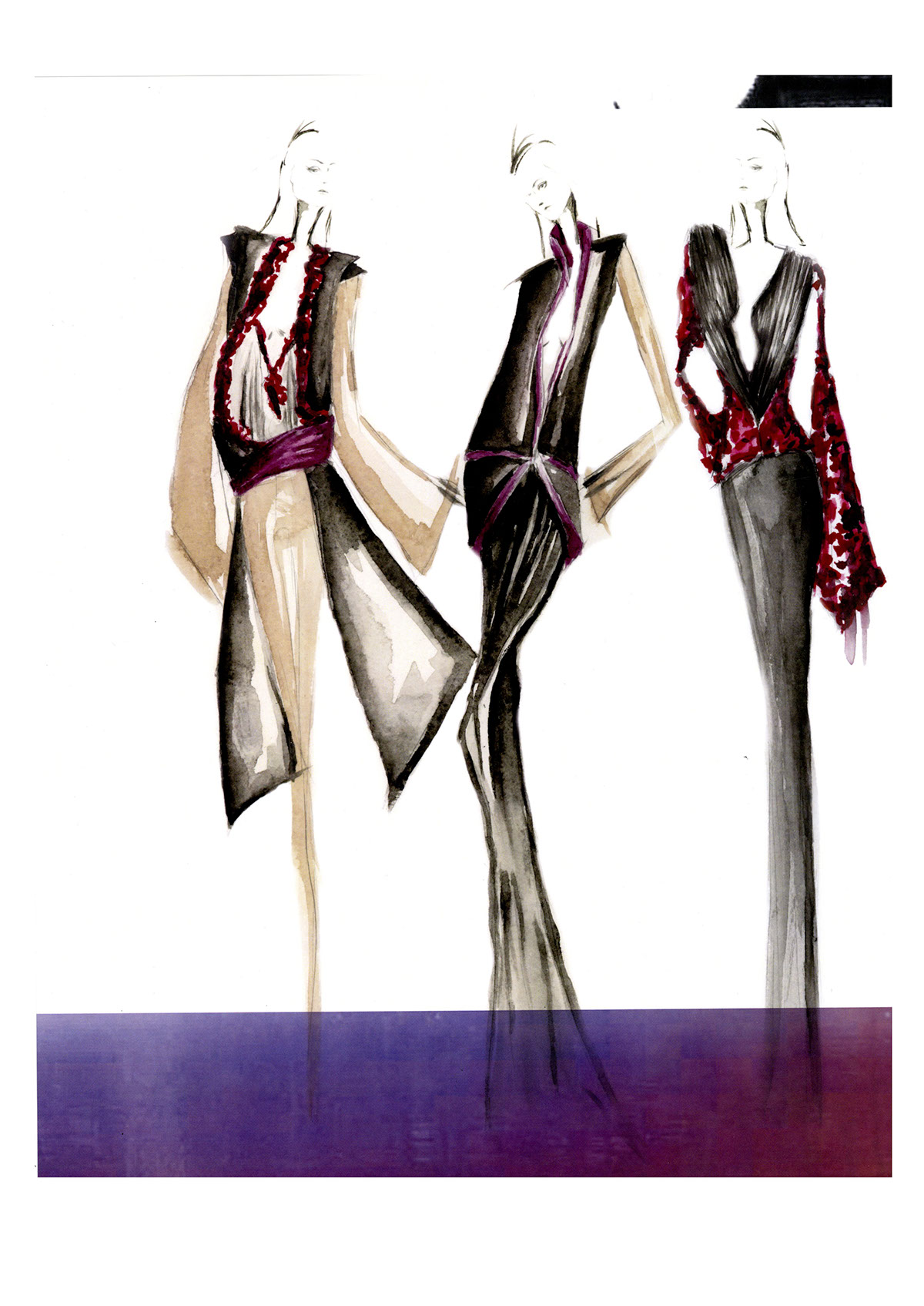 conceptual fashion fashion illustration Graphic design boards