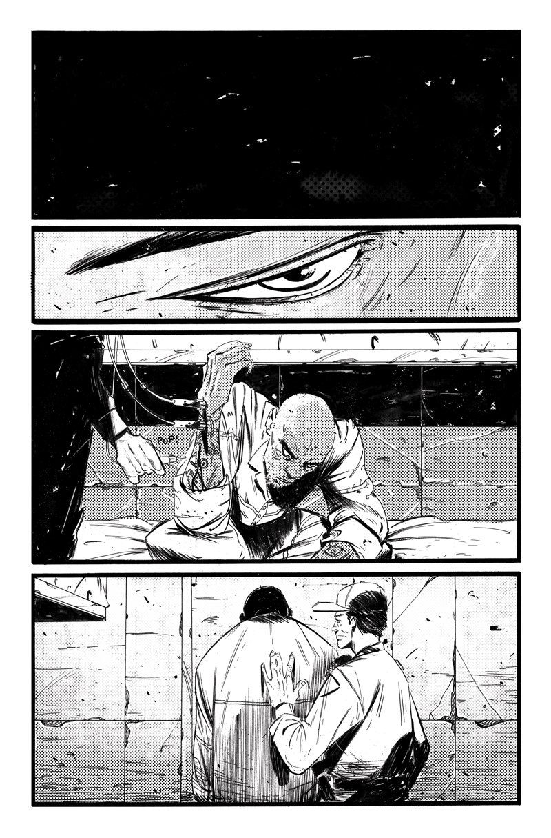 comics Image Comics wolf manga ink color Sequential Art Prisoner Supernatural
