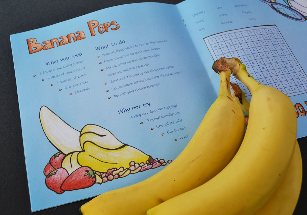 Health childhood obesity Safefood kids doodles Crossword recipe Food  activity exercise colour