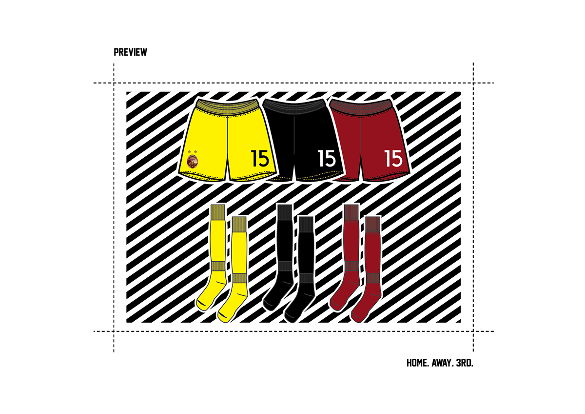 Sriwijaya FC palembang football kit apparel jersey concept indonesia