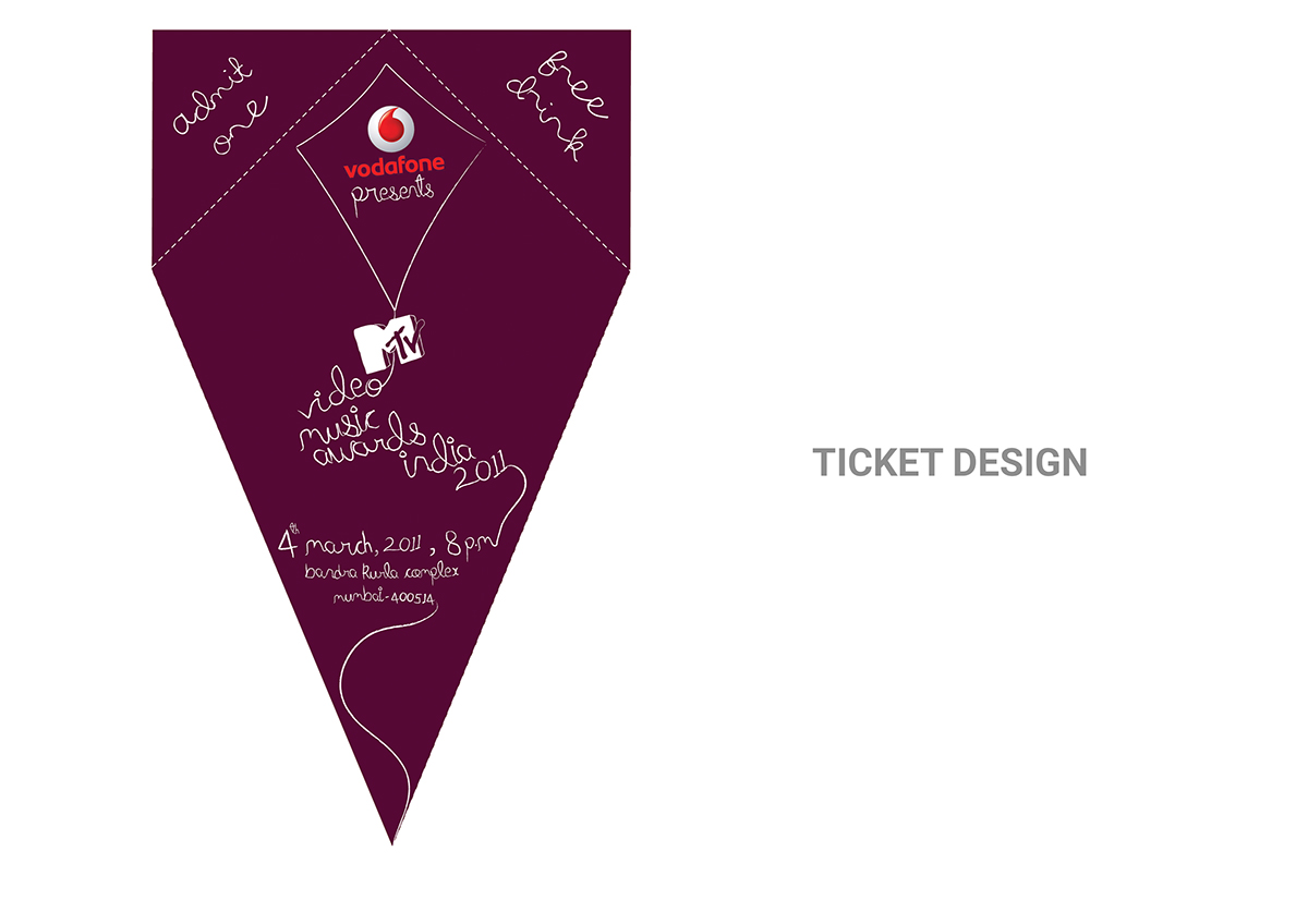 Mtv music awards video India Web web-design kites festival Flash tickets