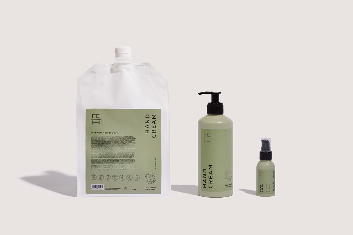 Switzerland beauty Packaging product design  skin care