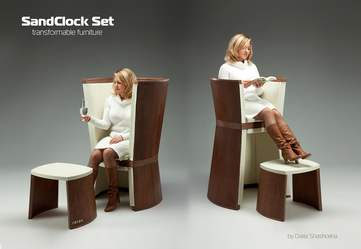 chair transformable furniture Salone Satelite