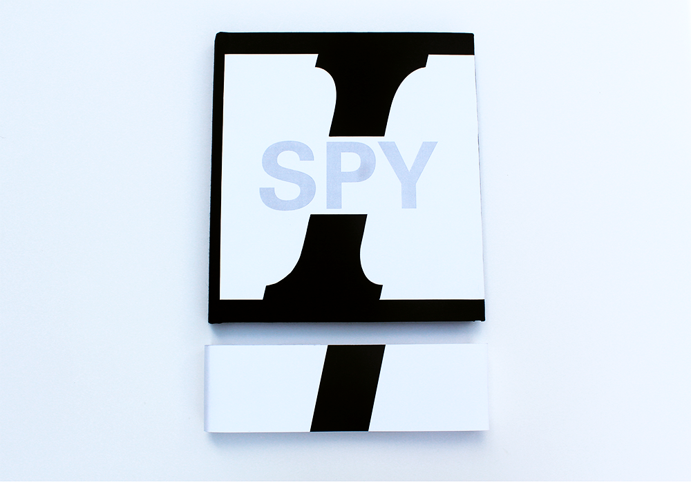 senior book spy spies espionage hidden student book Hand Bound binding Bookbinding bookmaking black and white