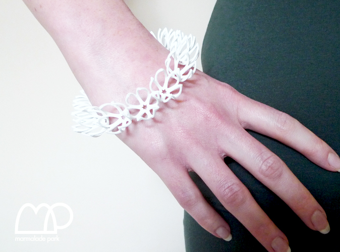 3d printing  3D design Jewellery Flowers nylon plastic