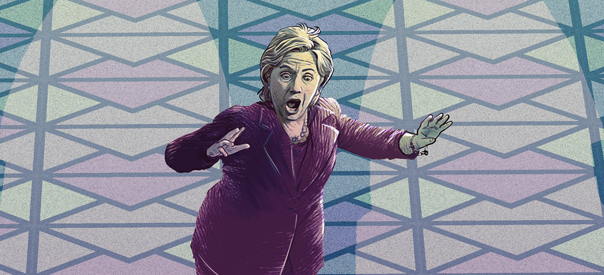 Hillary Clinton Presidential Election 2016 usa clintonemail Year Review podestá ILLUSTRATION  editorialillustration