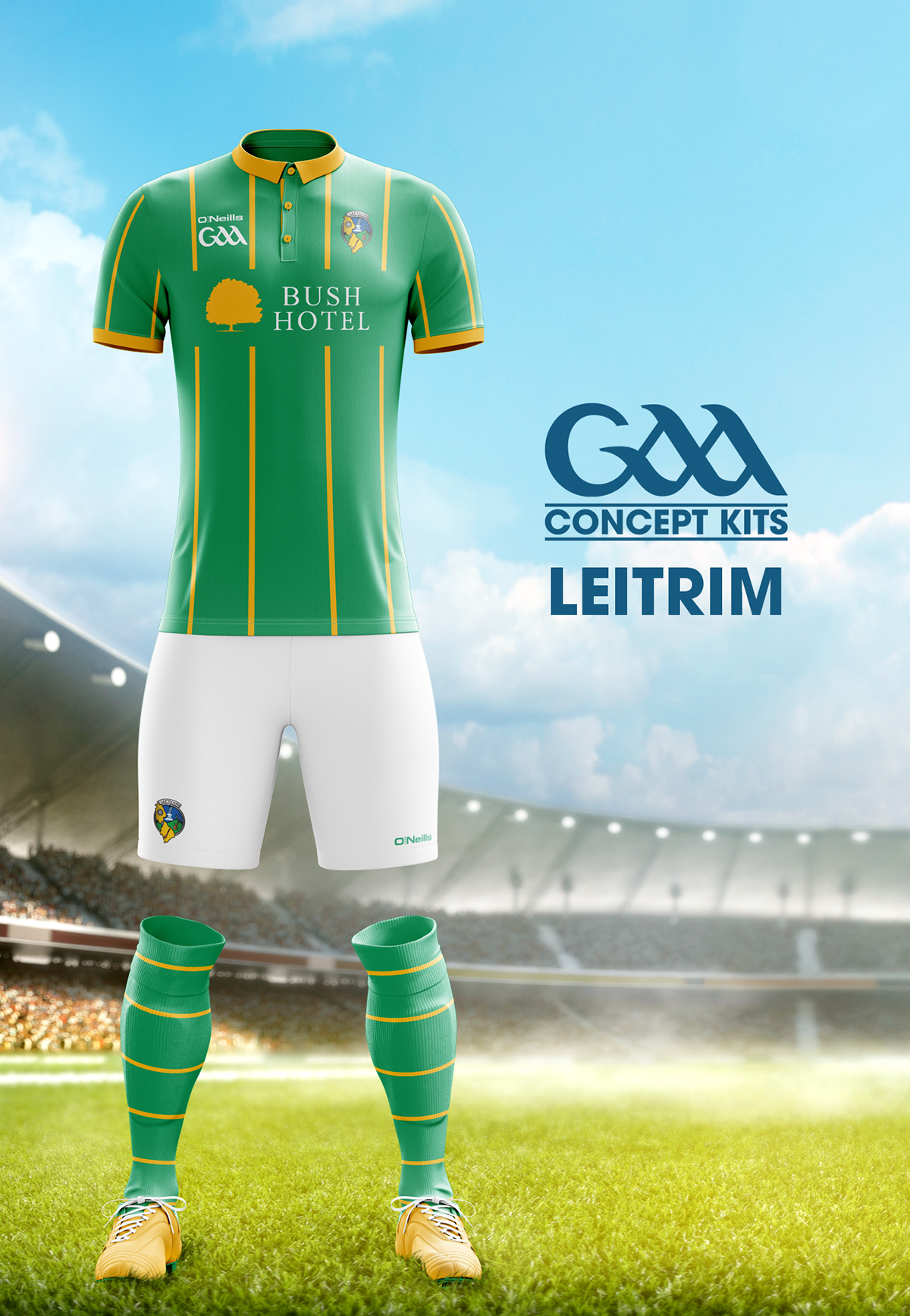 GAA concept Concept Kits gaelic football football kits O'Neills O'Neills Football
