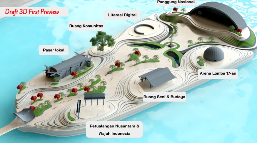 3D RDI Rumah Digital Indonesia virtual event