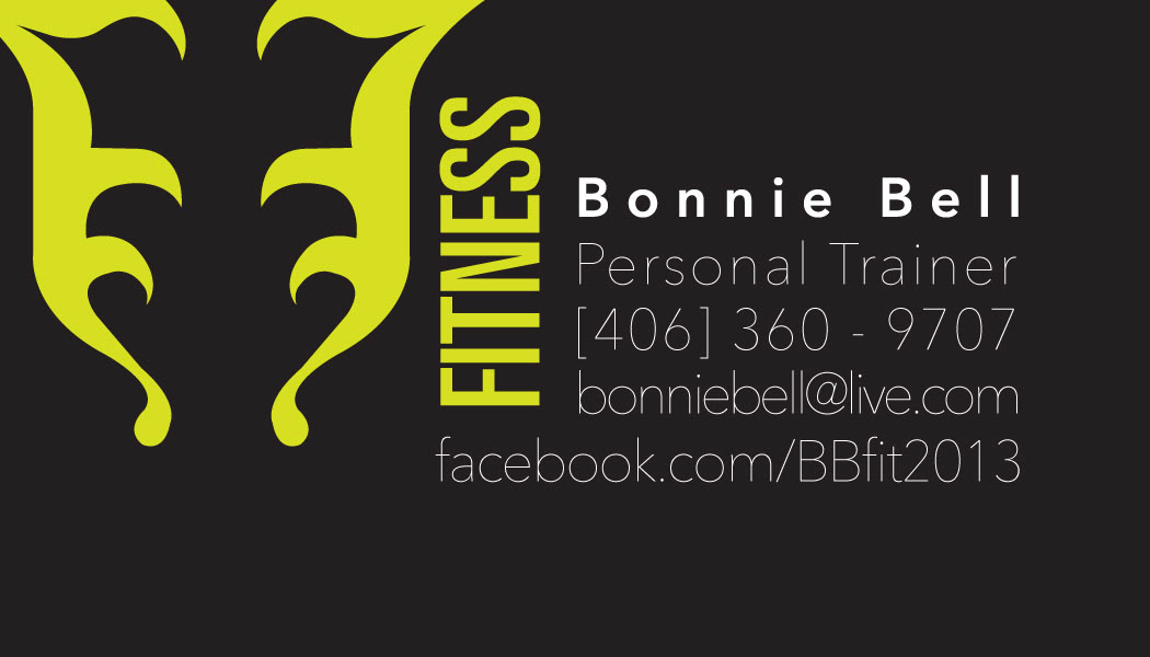 logo business card fitness personal training