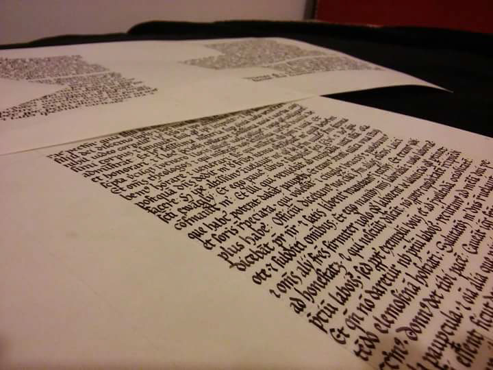 Calligraphy   codex franciscan buzoganyd