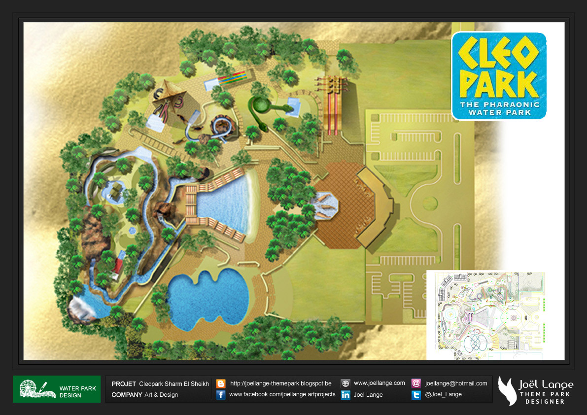 Cleopark  Water Park design