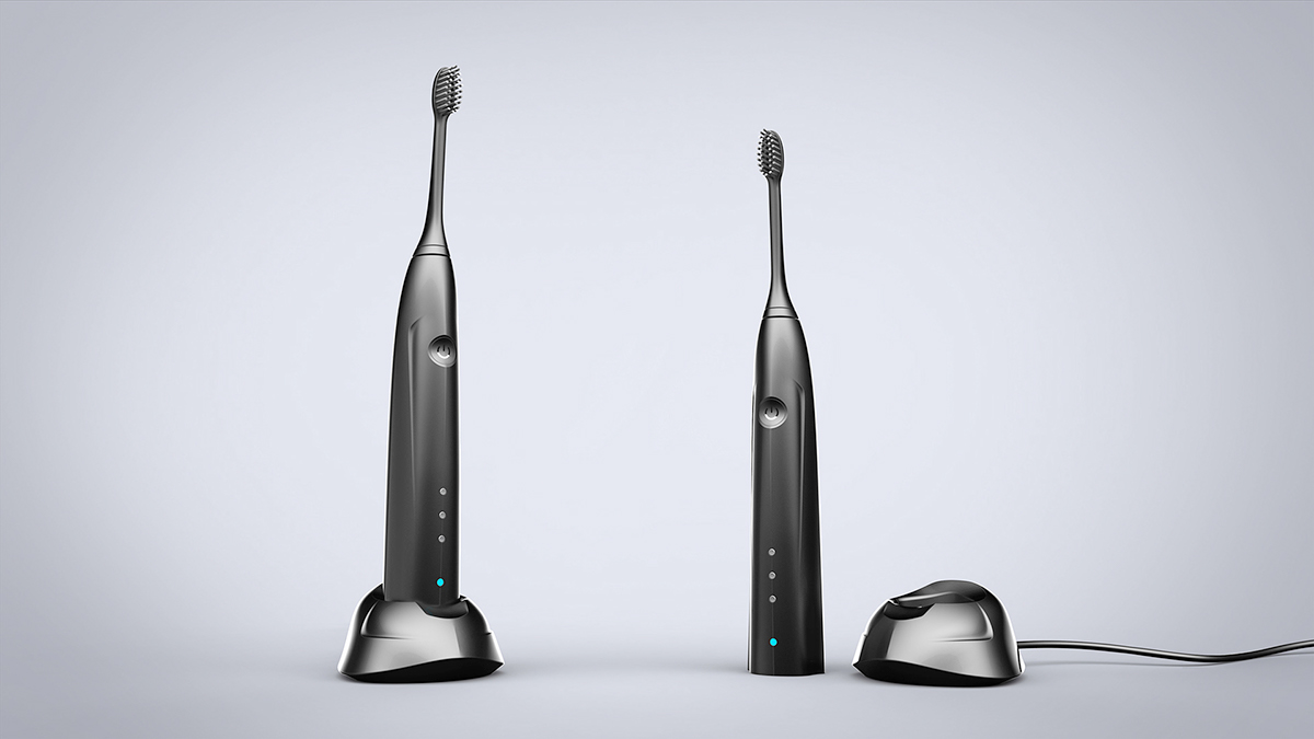 sonic toothbrush electric toothbrush design stylish modern Health oral care hygiene Unique bathroom clean teeth Technology
