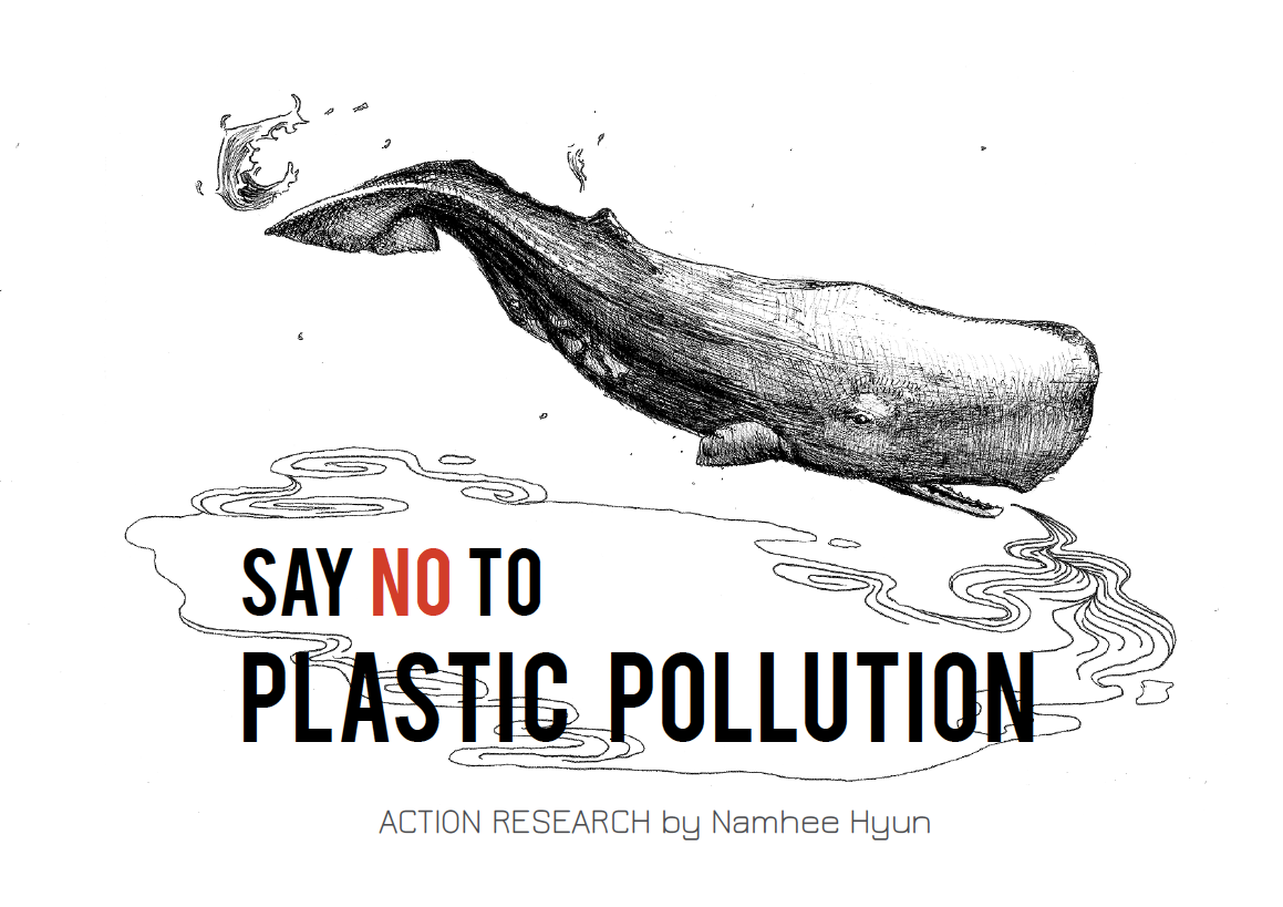 Action Research marine pollution plastic pollution University/School Project poster leaflet social awareness campaign