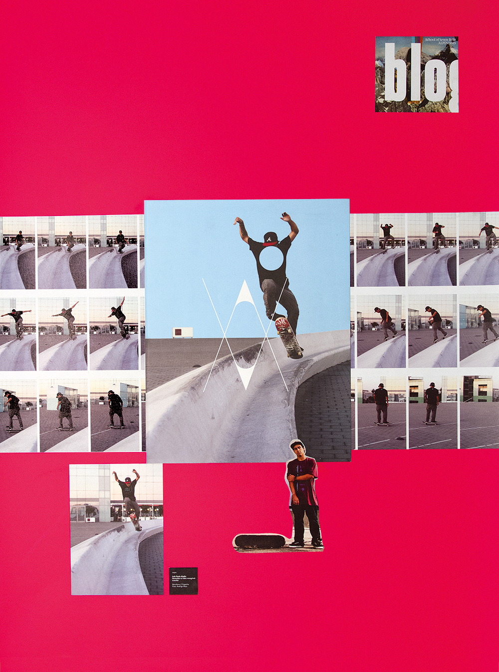 Adobe Portfolio vista skateboard