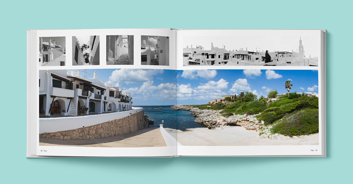 book design graphic Menorca GSMOTION photos color grade gonzalo sanchez UK art editorial